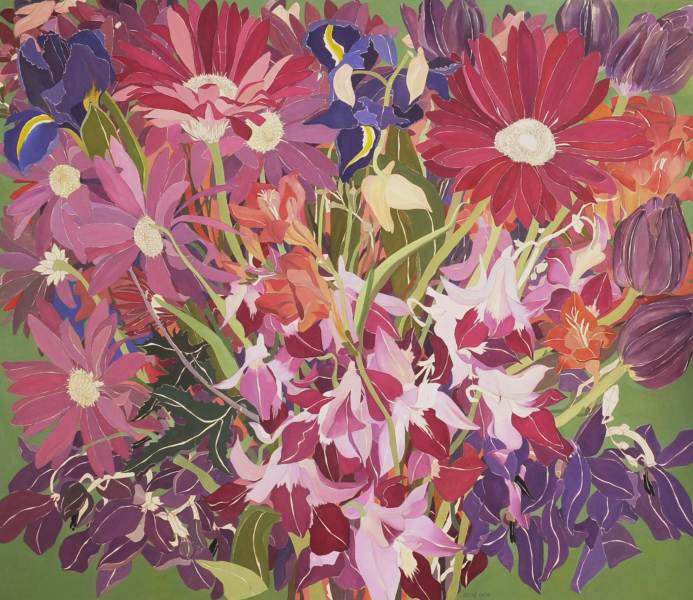 Helen Lucas Bouquet Paintings